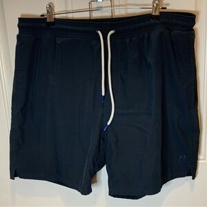 Mugsy Summer Shorts Regattas Shade Black Size L Retail Price $78.00